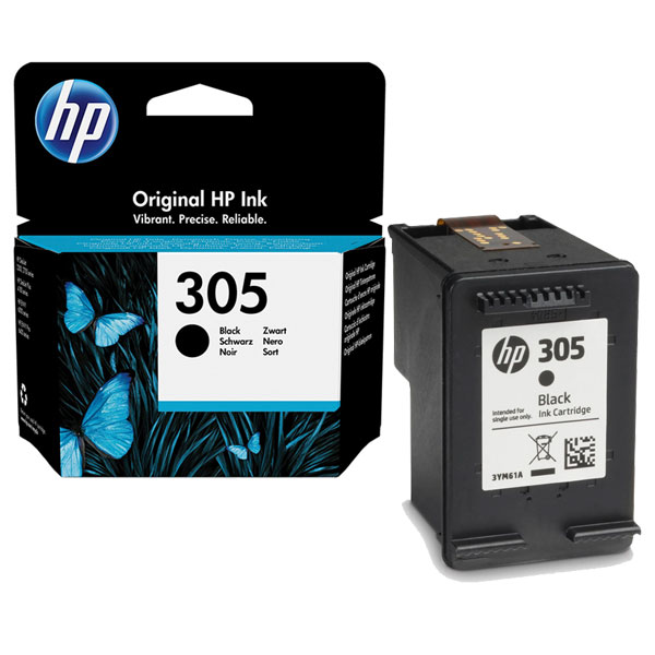 HP 305 Pack 2 cartouches Tri-color/Black