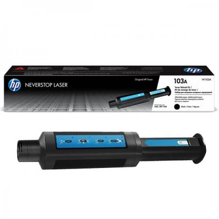 HP 103A Black Original Neverstop Laser Toner Reload Kit (W1103A)